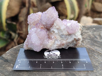 Natural Dark Amethyst Spirit Quartz Clusters x 4 From Boekenhouthoek, South Africa - Toprock Gemstones and Minerals