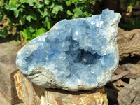 Natural Celestite Geode Specimens x 1 From Sakoany, Madagascar - Toprock Gemstones and Minerals