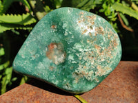 Polished Emerald Mtorolite Free Forms x 2 From Mutorashanga, Zimbabwe - Toprock Gemstones and Minerals