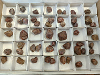 Natural Adamantine Zircon Crystals with Lustre x 53 From Malawi - Toprock Gemstones and Minerals