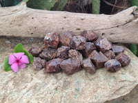 Natural Adamantine Zircon Crystals with Lustre x 53 From Malawi - Toprock Gemstones and Minerals