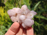 Natural Lilac Fairy Spirit Quartz Clusters x 12 From Boekenhouthoek, South Africa - Toprock Gemstones and Minerals