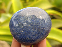 Polished Lazulite Palm Stones x 12 From Madagascar - Toprock Gemstones and Minerals