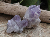 Natural Jacaranda Amethyst Quartz Clusters 6 x from Mumbwa, Zambia - Toprock Gemstones and Minerals