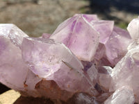 Natural Jacaranda Amethyst Quartz Cluster x 1 From Mumbwa, Zambia - Toprock Gemstones and Minerals