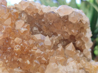 Natural Limonite Quartz Clusters x 2 From Solwezi, Zambia - Toprock Gemstones and Minerals