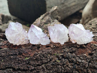 Natural Dark and Lilic Amethyst Spirit Quartz Crystals x 35 From South Africa - Toprock Gemstones and Minerals