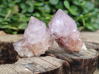 Natural Dark and Lilic Amethyst Spirit Quartz Crystals x 35 From South Africa - Toprock Gemstones and Minerals