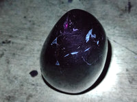 Polished Black Tourmaline Standing Free Form x 2 From Madagascar - Toprock Gemstones and Minerals