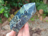 Polished Stromatolite Jasper Points x 2 From Katsepy, Madagascar - Toprock Gemstones and Minerals