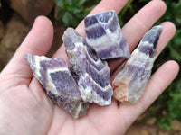 Natural Witches Hat Chevron Amethyst Crystals x 3.05 Kg Lot from Zambia - Toprock Gemstones and Minerals