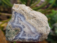Natural Blue Lace Agate Geode Specimens x 3 From Nsanje, Malawi - Toprock Gemstones and Minerals