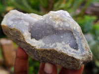 Natural Blue Lace Agate Geodes and Clusters x 12 From Nsanje, Malawi - Toprock Gemstones and Minerals