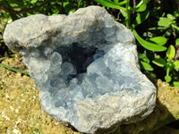 Natural Celestite Geode Specimens x From Sakoany, Madagascar - Toprock Gemstones and Minerals