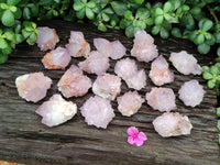 Natural Dark Ametrine Spirit Quartz Clusters x 20 From South Africa - Toprock Gemstones and Minerals