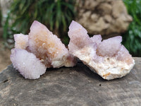 Natural Amethyst Spirit Quartz Clusters x 6 From Boekenhouthoek, South Africa - Toprock Gemstones and Minerals