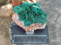 Natural Dioptase on Dolomite Matrix Specimens x 4 From Likasi, Congo - Toprock Gemstones and Minerals