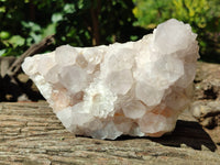 Natural Lilac Spirit Quartz Clusters x 2 From Boekenhouthoek, South Africa - Toprock Gemstones and Minerals