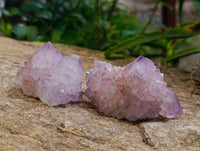 Natural Dark Purple Amethyst Spirit Quartz Clusters x 12 From Boekenhouthoek, South Africa - Toprock Gemstones and Minerals