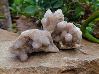 Natural Amethyst Spirit Quartz Clusters x 6 From Boekenhouthoek, South Africa - Toprock Gemstones and Minerals