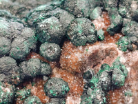 Natural Botryoidal Ball Malachite On Dolomite Matrix Specimen x 1 From Kambove, Congo - Toprock Gemstones and Minerals
