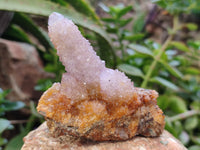 Natural Amethyst Spirit Quartz Clusters x 6 From Boekenhouthoek, South Africa - Toprock Gemstones and Minerals