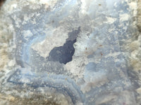 Natural Blue Lace Agate Geode Specimens x 2 From Nsanje, Malawi - Toprock Gemstones and Minerals