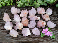 Natural Ametrine Spirit Quartz Crystals x 20 From Boekenhouthoek, South Africa - Toprock Gemstones and Minerals