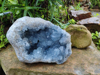 Natural Celestite Geode Specimens x 1 From Sakoany, Madagascar - Toprock Gemstones and Minerals