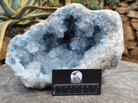 Natural Celestite Geode Specimens x 1 From Sakoany, Madagascar - Toprock Gemstones and Minerals
