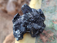 Natural Schorl Black Tourmaline Specimens x 12 From Erongo, Namibia - Toprock Gemstones and Minerals