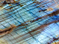 Polished Labradorite Standing Free Form x 1 From Tulear, Madagascar - Toprock Gemstones and Minerals