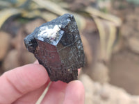 Natural Schorl Black Tourmaline with Hyalite Opal Specimens x 32 From Erongo, Namibia - Toprock Gemstones and Minerals