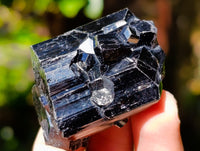 Natural Schorl Black Tourmaline with Hyalite Opal Specimens x 35 From Erongo, Namibia - Toprock Gemstones and Minerals