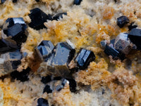 Natural Hyalite Opal Specimens with Black Tourmaline x 1 From Erongo, Namibia - Toprock Gemstones and Minerals