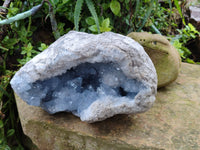 Natural Celestite Geode Specimens x 1 From Sakoany, Madagascar - Toprock Gemstones and Minerals