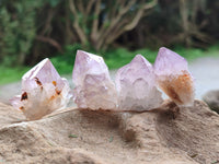Natural Amethyst Spirit Quartz Crystals x 35 From Boekenhouthoek, South Africa - Toprock Gemstones and Minerals