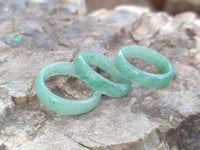 Polished Mix of Selected Stone Rings x 35 From Southern Africa - Toprock Gemstones and Minerals