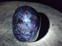 Polished Emerald Mica 'Mutokolite' Standing Free Forms x 2 From Mutoko, Zimbabwe - Toprock Gemstones and Minerals