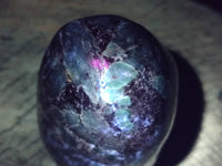 Polished Emerald Mica 'Mutokolite' Standing Free Forms x 2 From Mutoko, Zimbabwe - Toprock Gemstones and Minerals