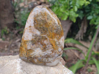 Polished Neolite Standing Free Forms x 3 From Prieska, South Africa - Toprock Gemstones and Minerals