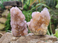 Natural Ametrine Spirit Quartz Clusters x 12 From Boekenhouthoek, South Africa - Toprock Gemstones and Minerals