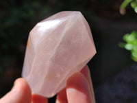 Polished Gemmy Double Terminated Rose Quartz Points x 12 From Madagascar - Toprock Gemstones and Minerals