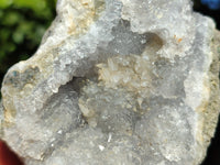 Natural Blue Lace Agate Geode Specimens x 12 From Nsanje, Malawi - Toprock Gemstones and Minerals