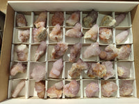 Natural Small Cactus Flower Sunburst Spirit Amethyst Clusters x 35 From South Africa - Toprock Gemstones and Minerals