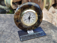 Polished Labradorite Alarm Clocks x 2 From Tulear, Madagascar - Toprock Gemstones and Minerals