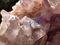 Natural Jacaranda Amethyst Quartz Cluster x 1 From Mumbwa, Zambia - Toprock Gemstones and Minerals