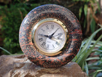 Polished Labradorite and Snakeskin Jasper Alarm Clocks x 2 From Tulear, Madagascar - Toprock Gemstones and Minerals