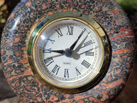 Polished Labradorite and Snakeskin Jasper Alarm Clocks x 2 From Tulear, Madagascar - Toprock Gemstones and Minerals