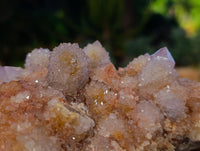 Natural Hematoid and Amethyst Spirit Quartz Clusters x 2 From South Africa - Toprock Gemstones and Minerals